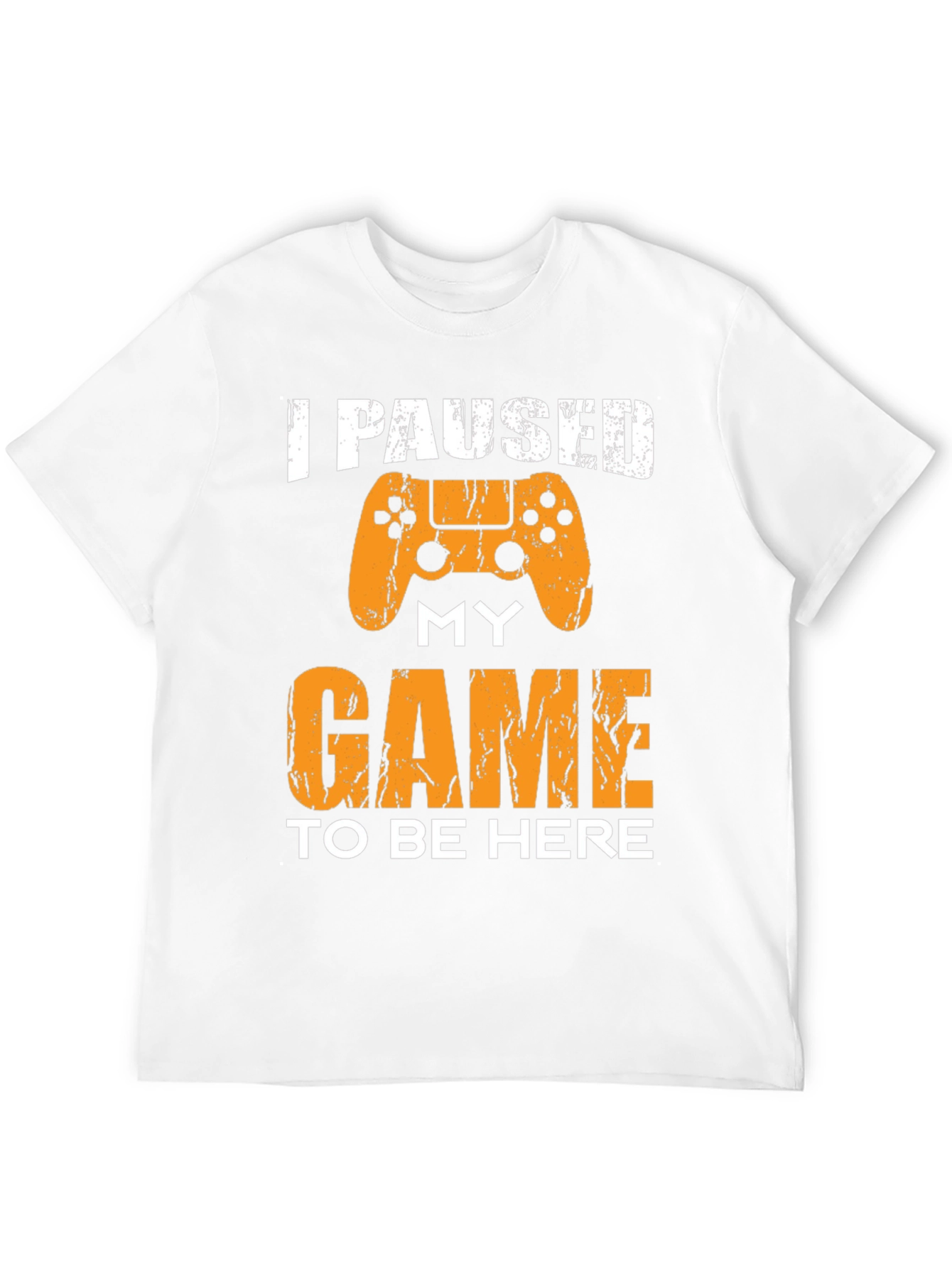 Black I Paused My Game To Be Here Graphic Tee view 12