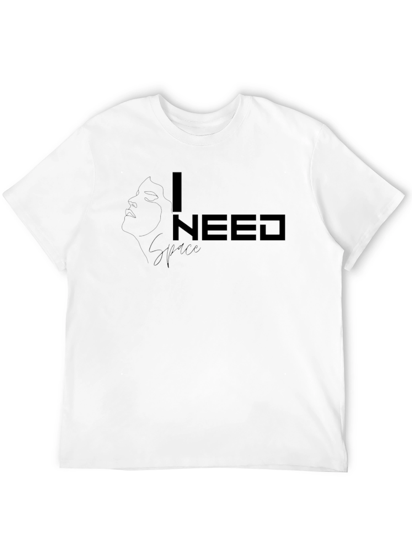 Black I NEED Black Graphic Tee view 12