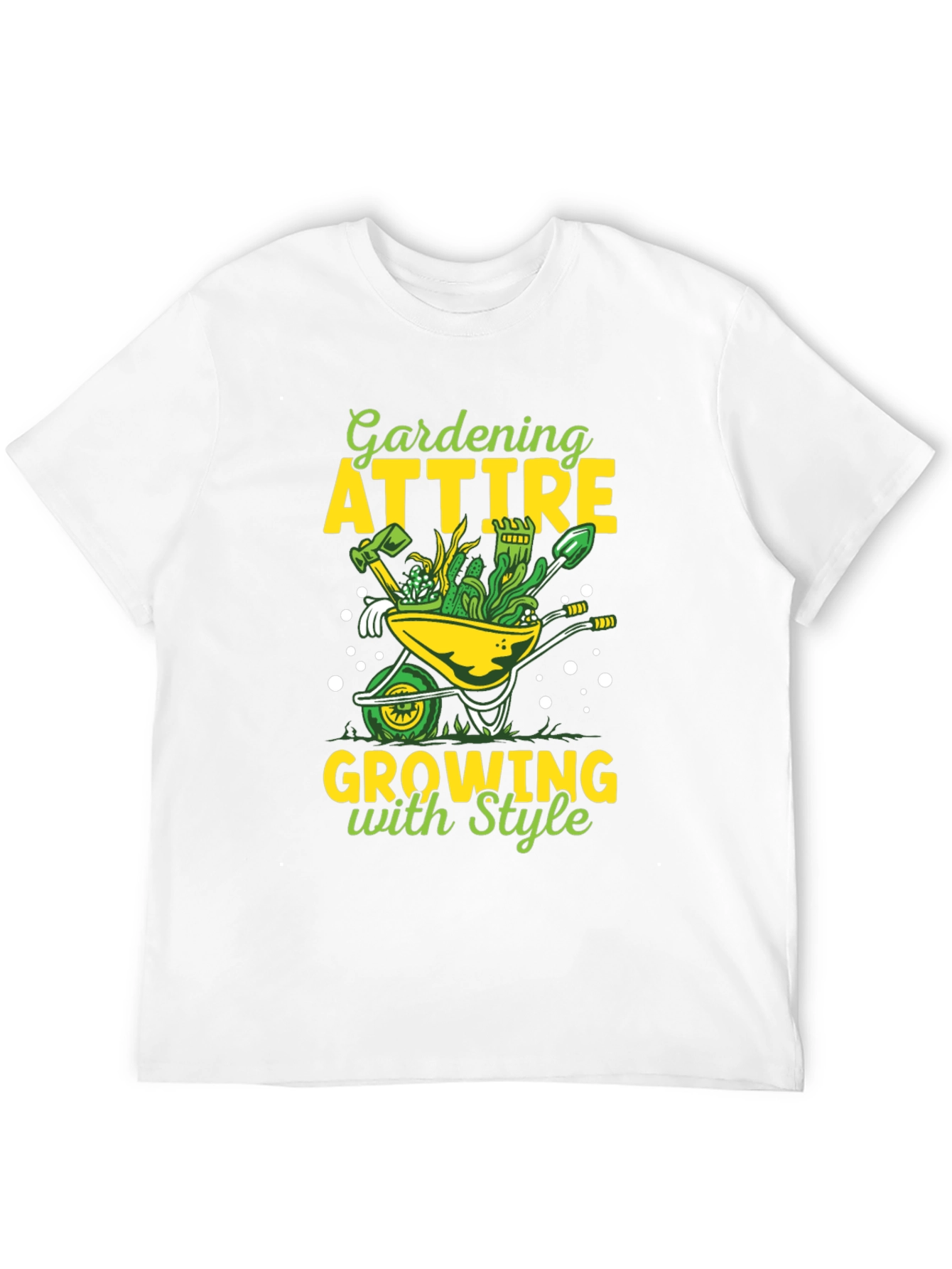 Black Gardening Attire T-Shirt - Growing with Style view 12
