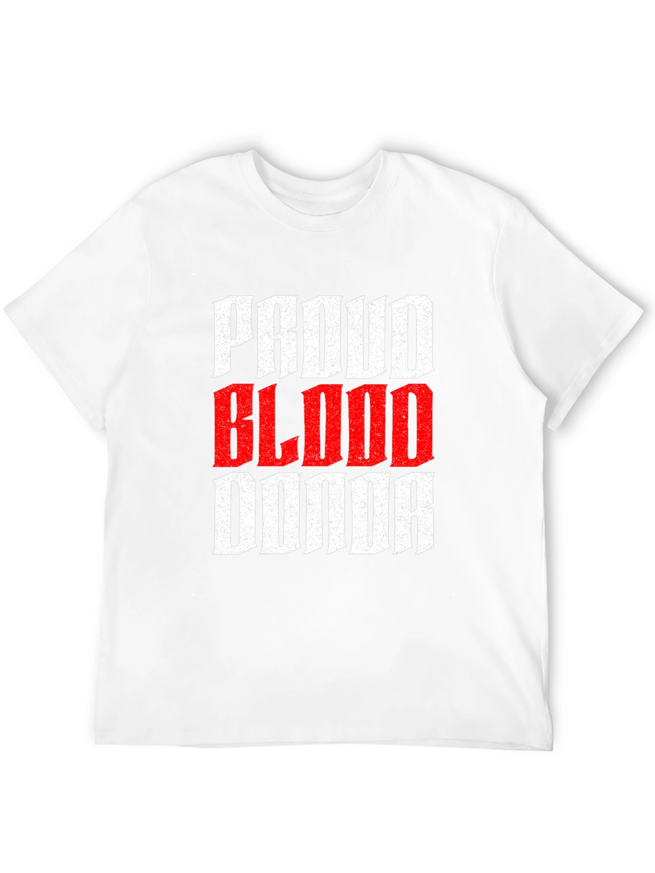Black Proud Blood Donor Graphic Tee - Stylish & Supportive view 12