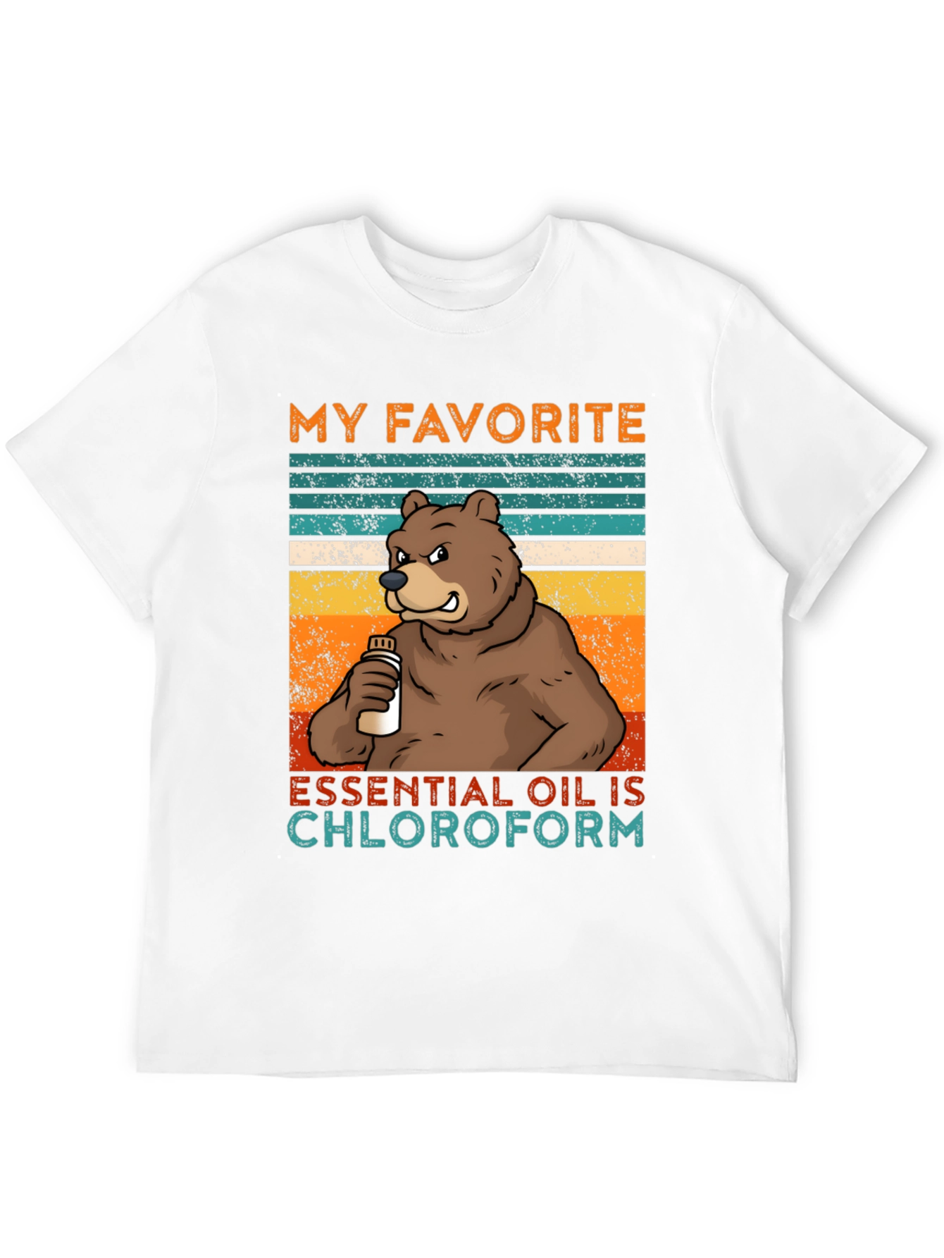 Black My Favorite Essential Oil T-Shirt view 12