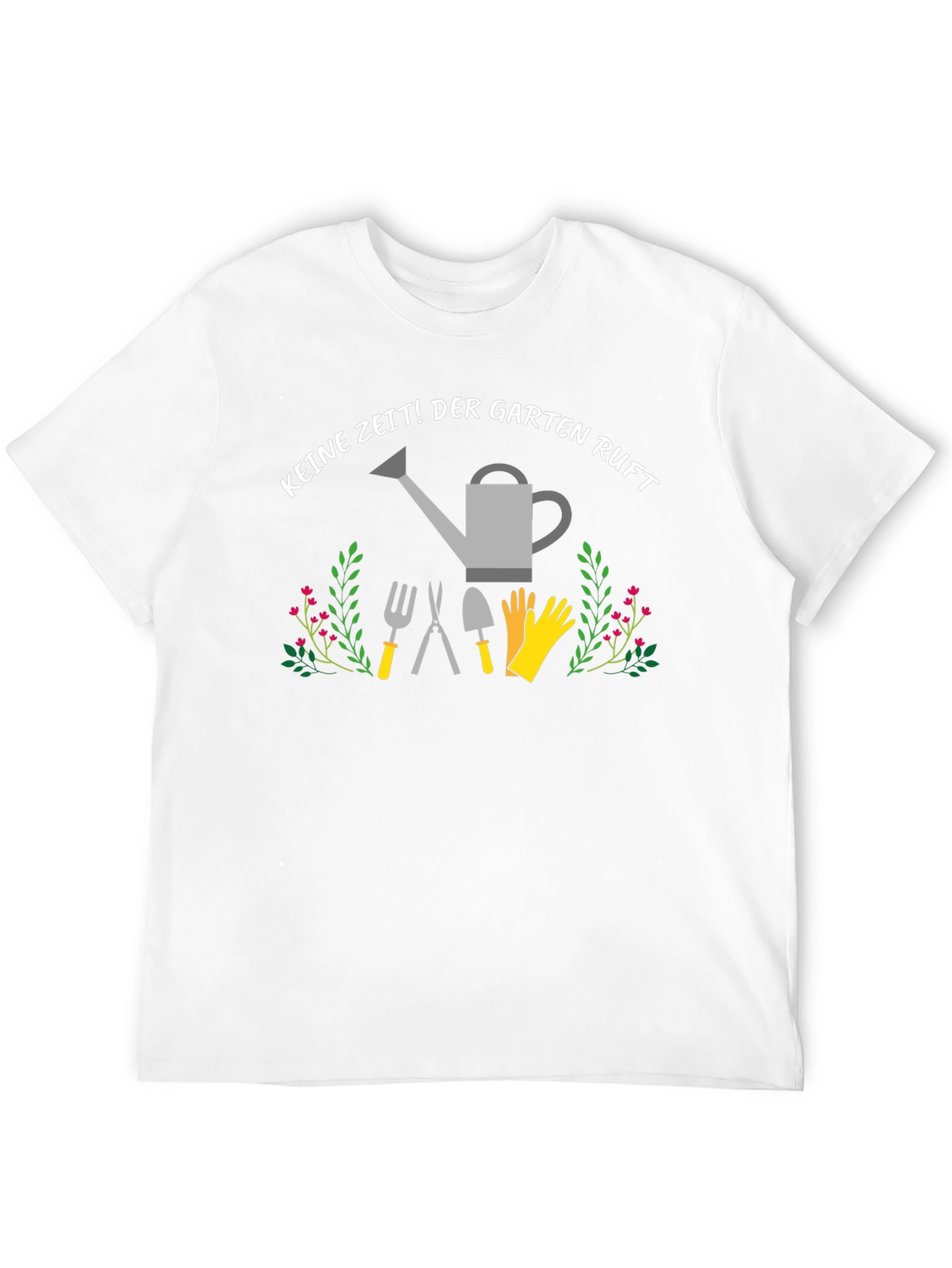 Garten Ruft Black T-Shirt - Gardening Tools Graphic Tee - 12