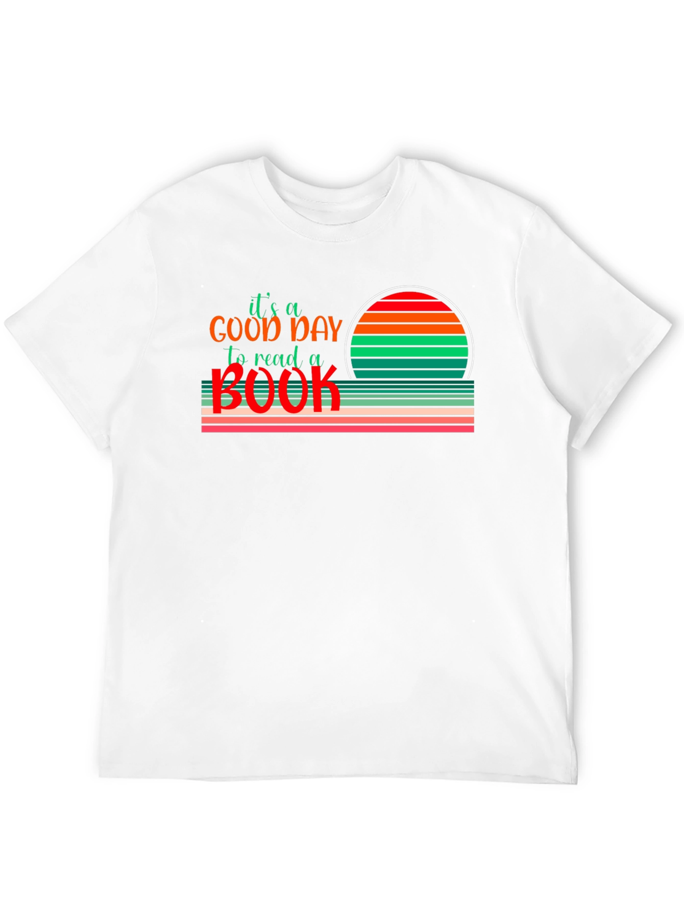 Black It's a Good Day to Read a Book Graphic T-Shirt view 12