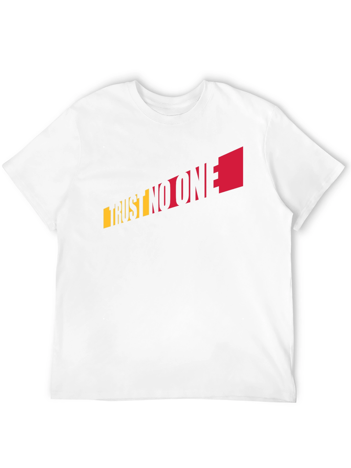 Trust No One Graphic Tee - Black - 12