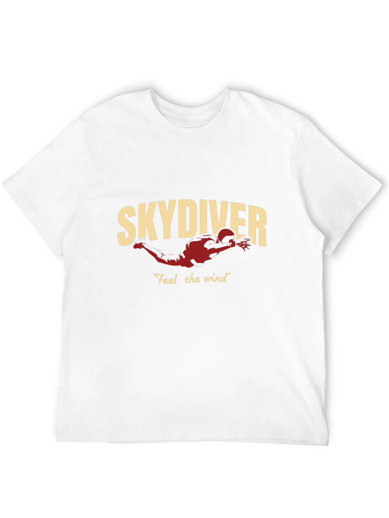 Black Skydiving T-Shirt - Feel the Wind view 12