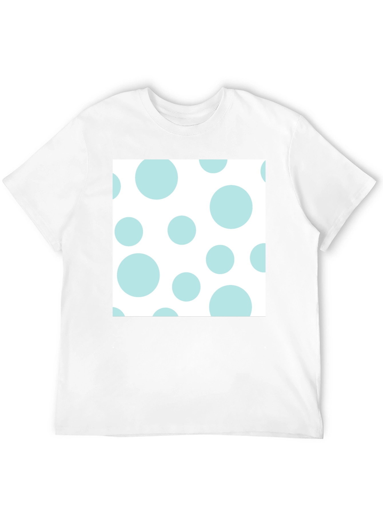 Black Polka Dot Tee - Stylish Casual Wear view 12