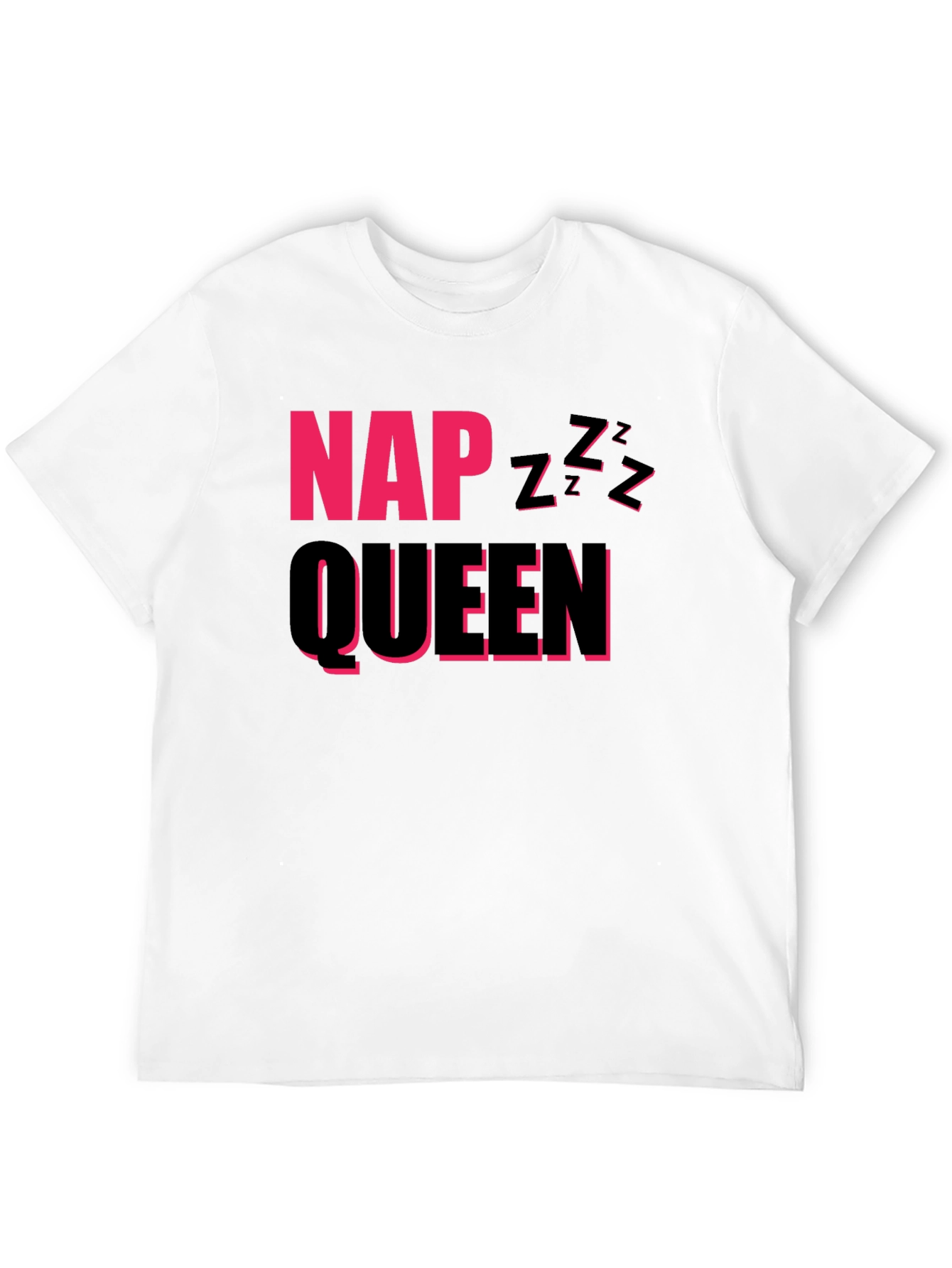 Nap Queen Graphic Tee - Comfy Sleep Shirt - 12