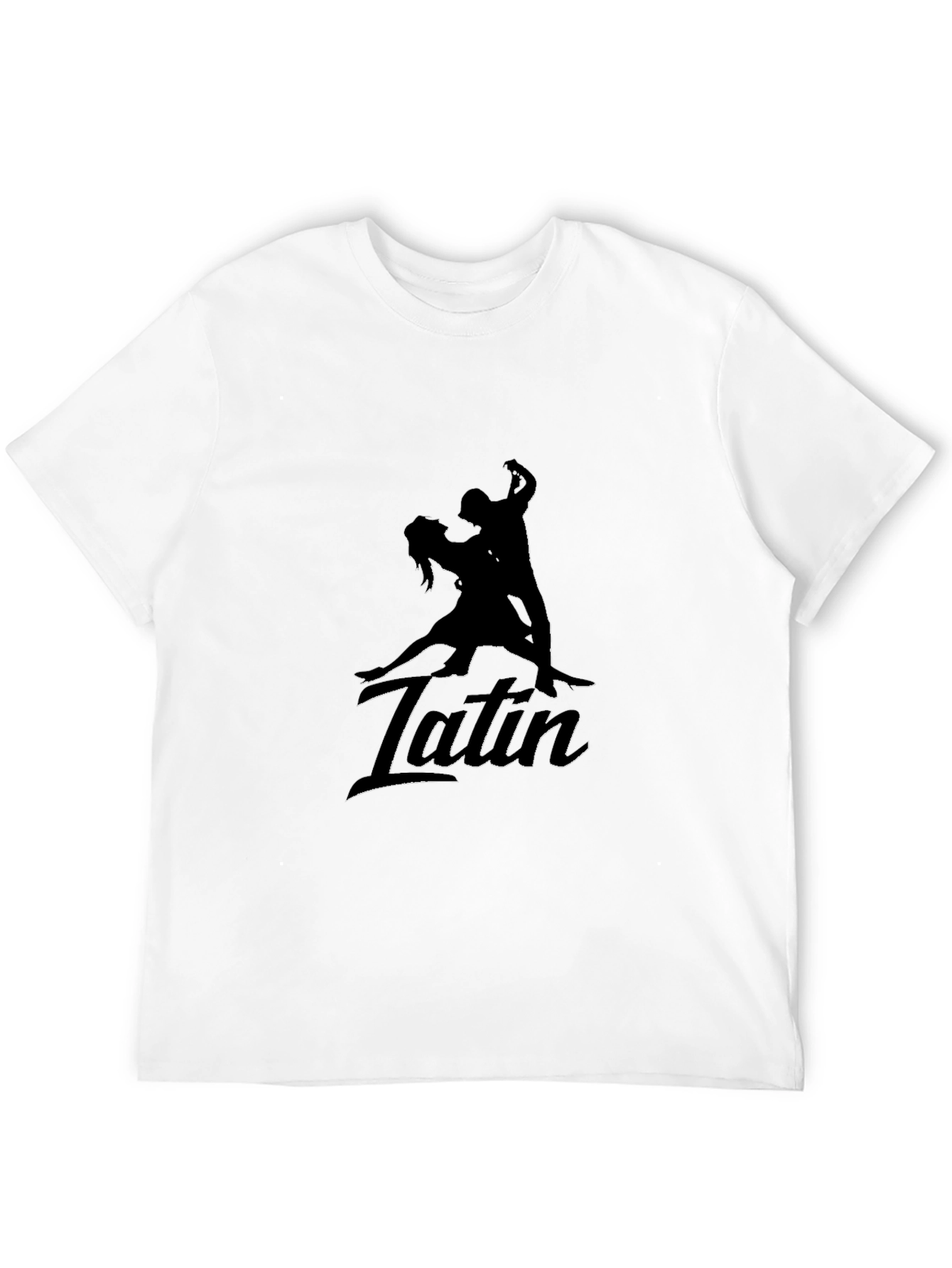 Black Latin Dance Silhouette Graphic Tee view 12