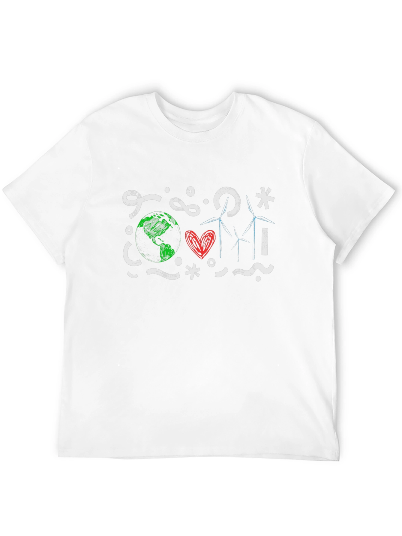 Black Eco-Friendly Graphic T-Shirt view 12