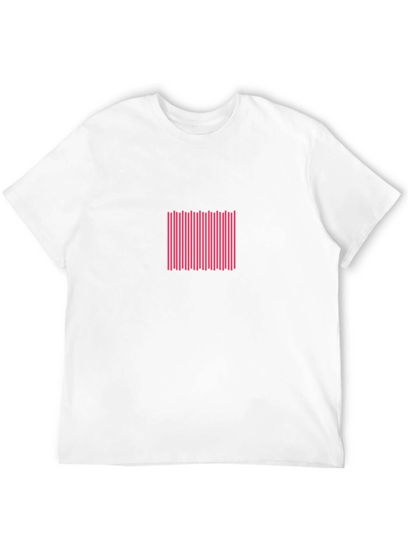 Black Modern Striped Graphic Tee view 12