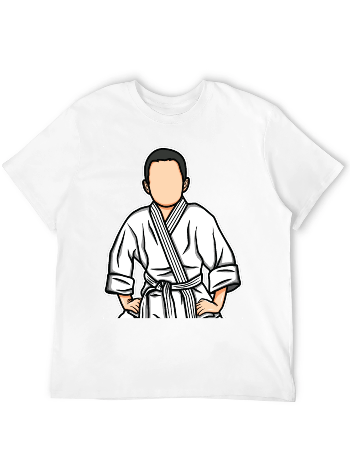 Black Karate Kid Tee - Cool Martial Arts Graphic T-Shirt view 12