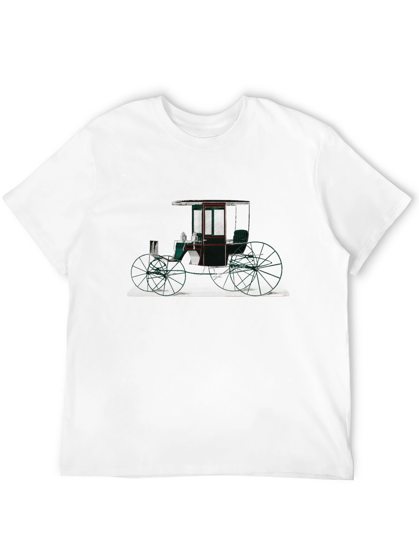 Black Vintage Car Graphic T-Shirt - Classic Design view 12