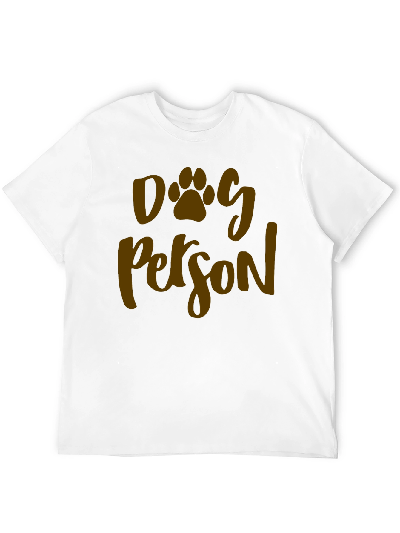 Black Dog Person Graphic Tee -  Unisex Black T-Shirt view 12