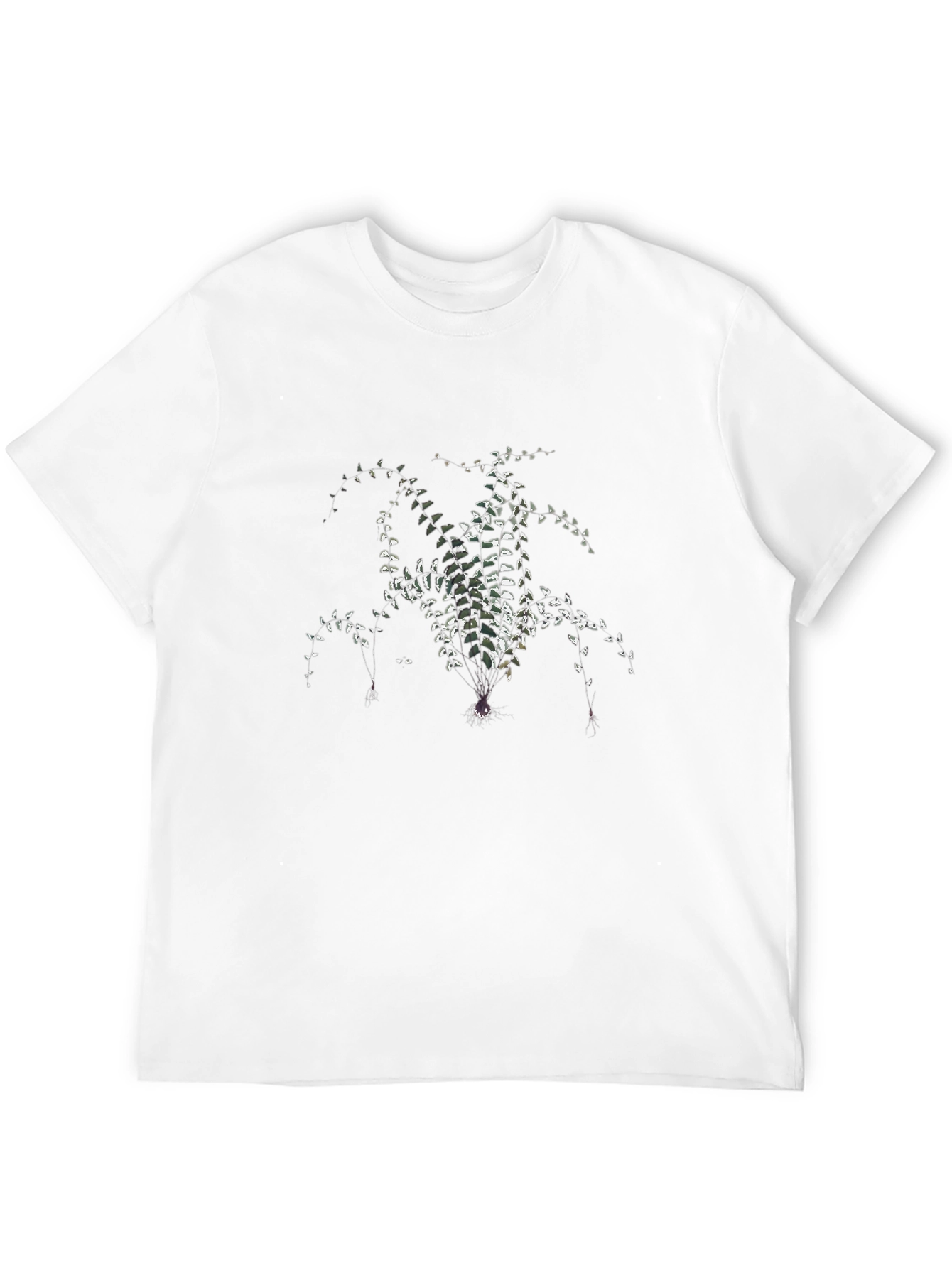 Black Botanical Black T-Shirt view 12