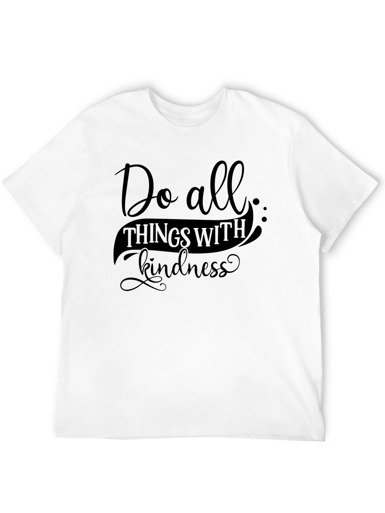 Black Kindness Graphic Tee view 12