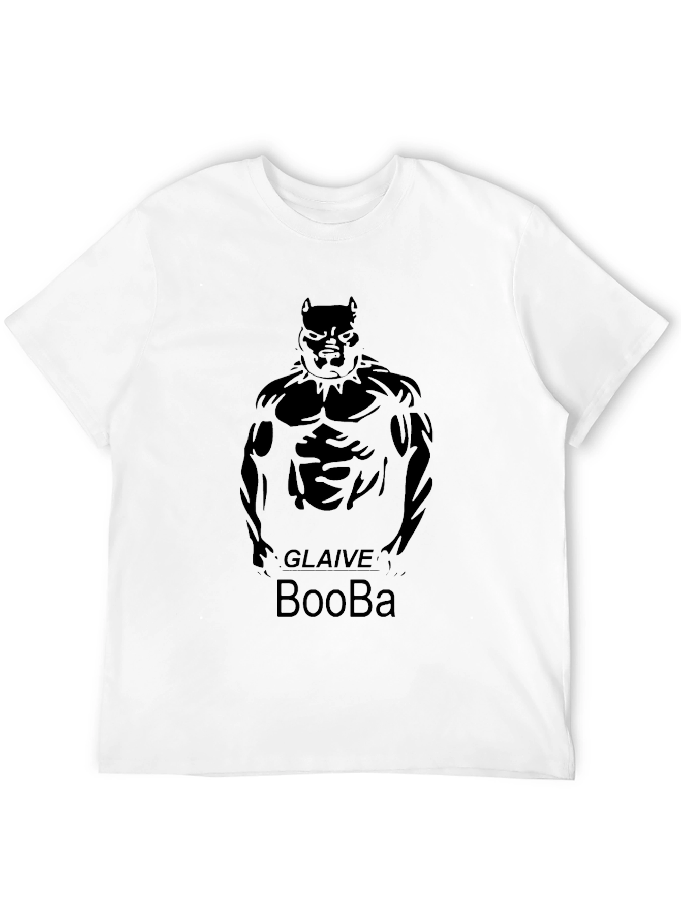 Black Glaive Booba Black Graphic Tee view 12