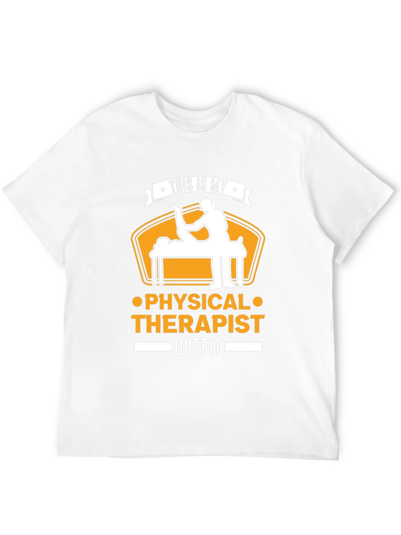 Black Physical Therapist Outfit T-Shirt view 12