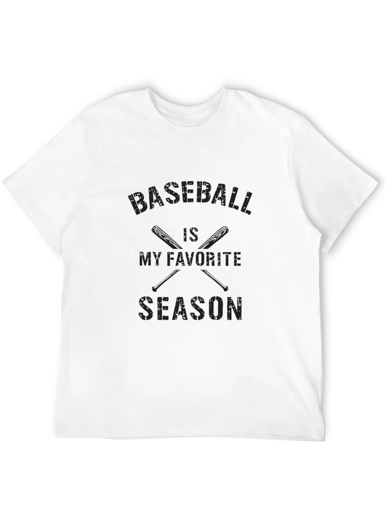 Black Baseball is My Favorite Season Graphic Tee view 12