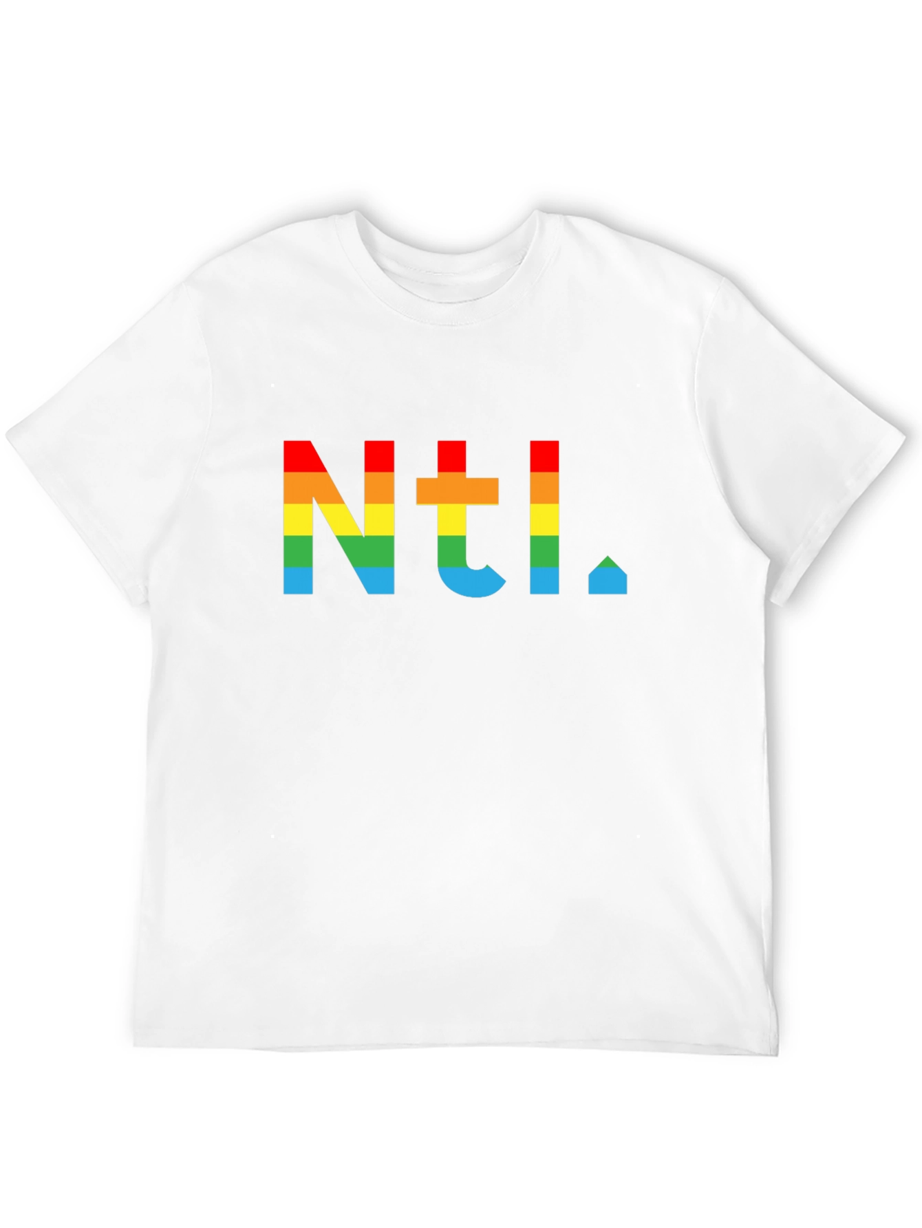 Black Rainbow NTL T-Shirt - Pride Apparel view 12