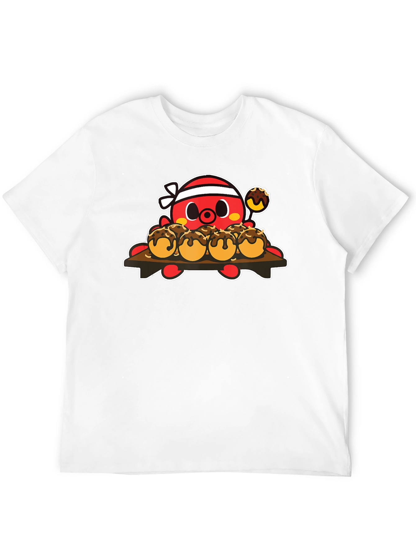Black Octopus Takoyaki T-Shirt view 12