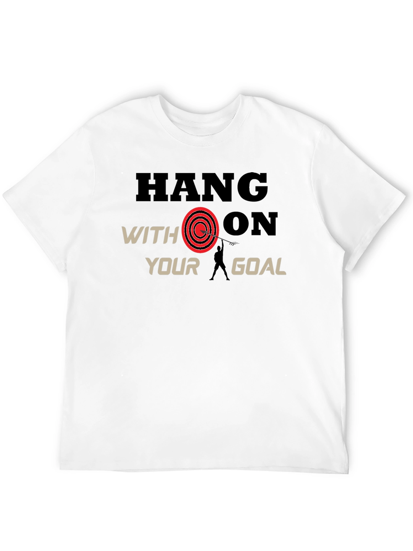 Black Hang On Goal Black T-Shirt view 12