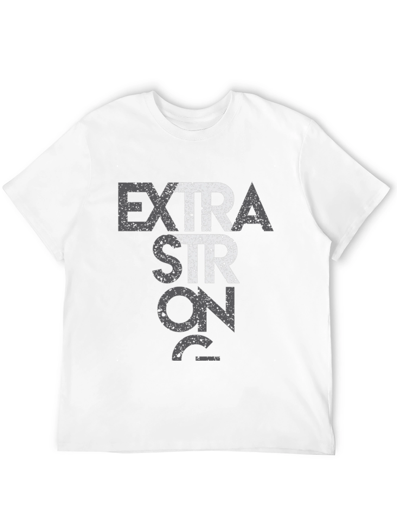 Black Extra Strong 75% Black Graphic Tee view 12