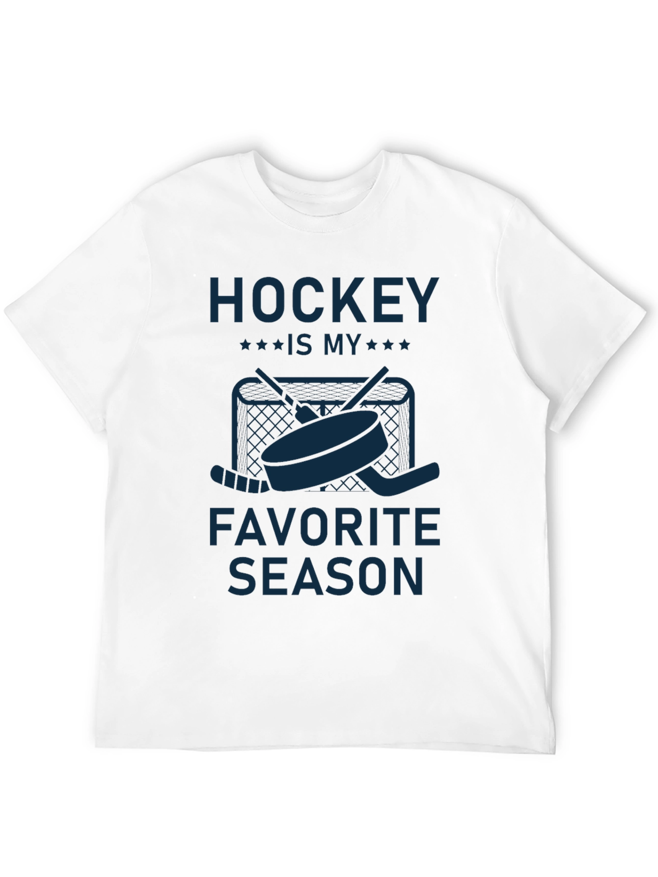 Black Hockey Is My Favorite Season T-Shirt view 12