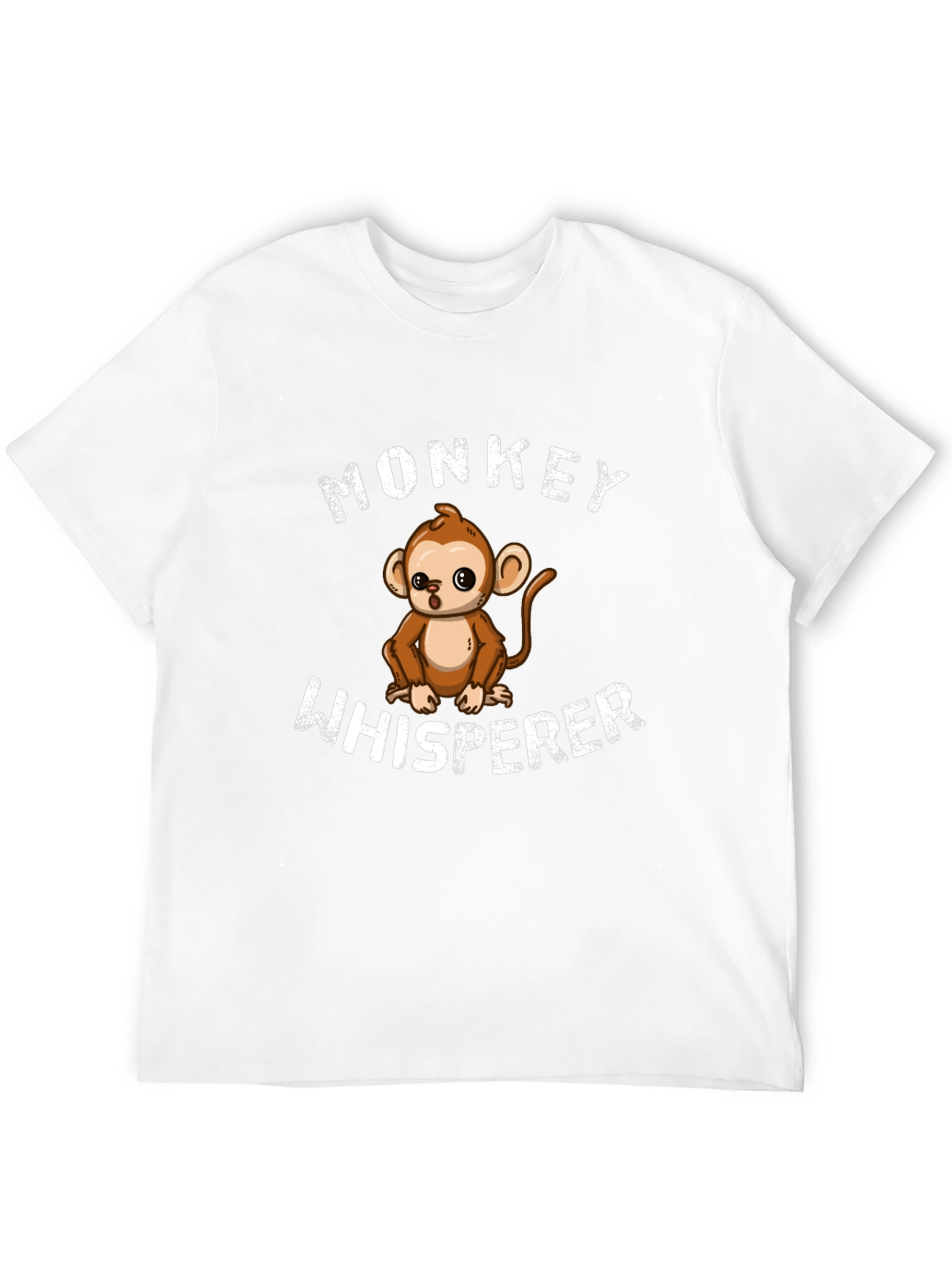 Black Monkey Whisperer Graphic T-Shirt - Novelty Tee view 12