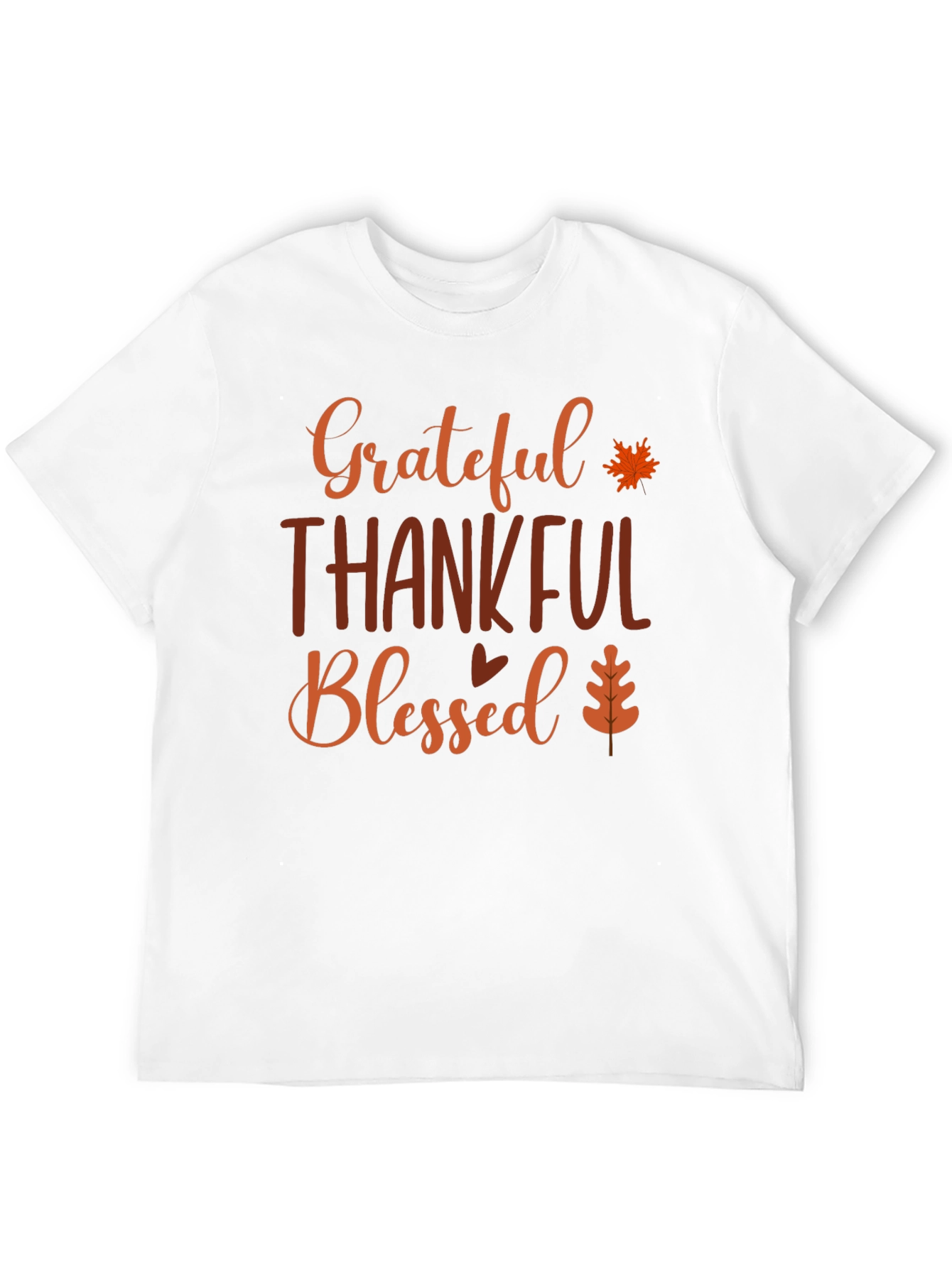 Black Grateful Thankful Blessed Graphic Tee view 12