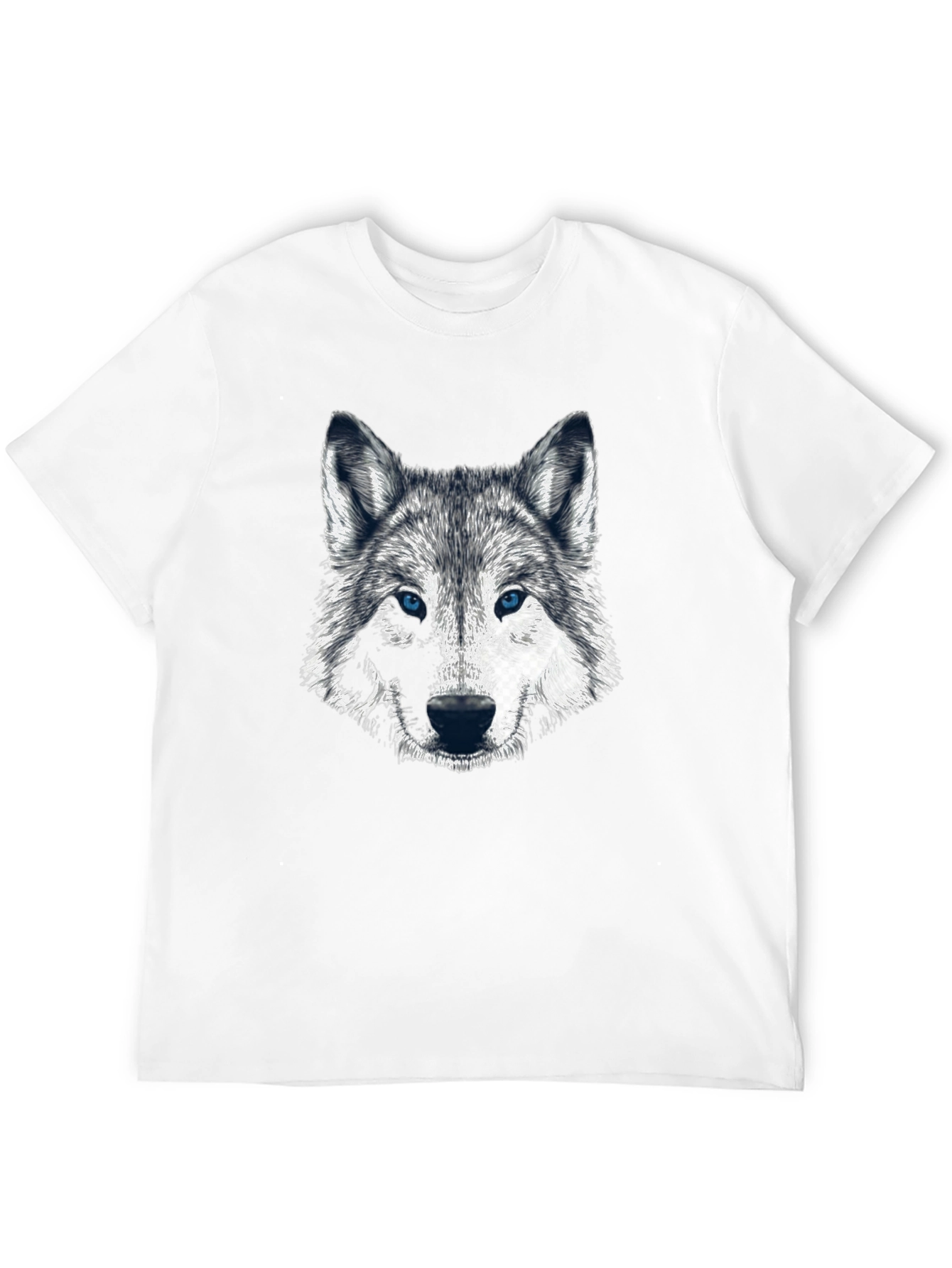 Black Wolf Graphic Tee - Mens Black T-Shirt view 12