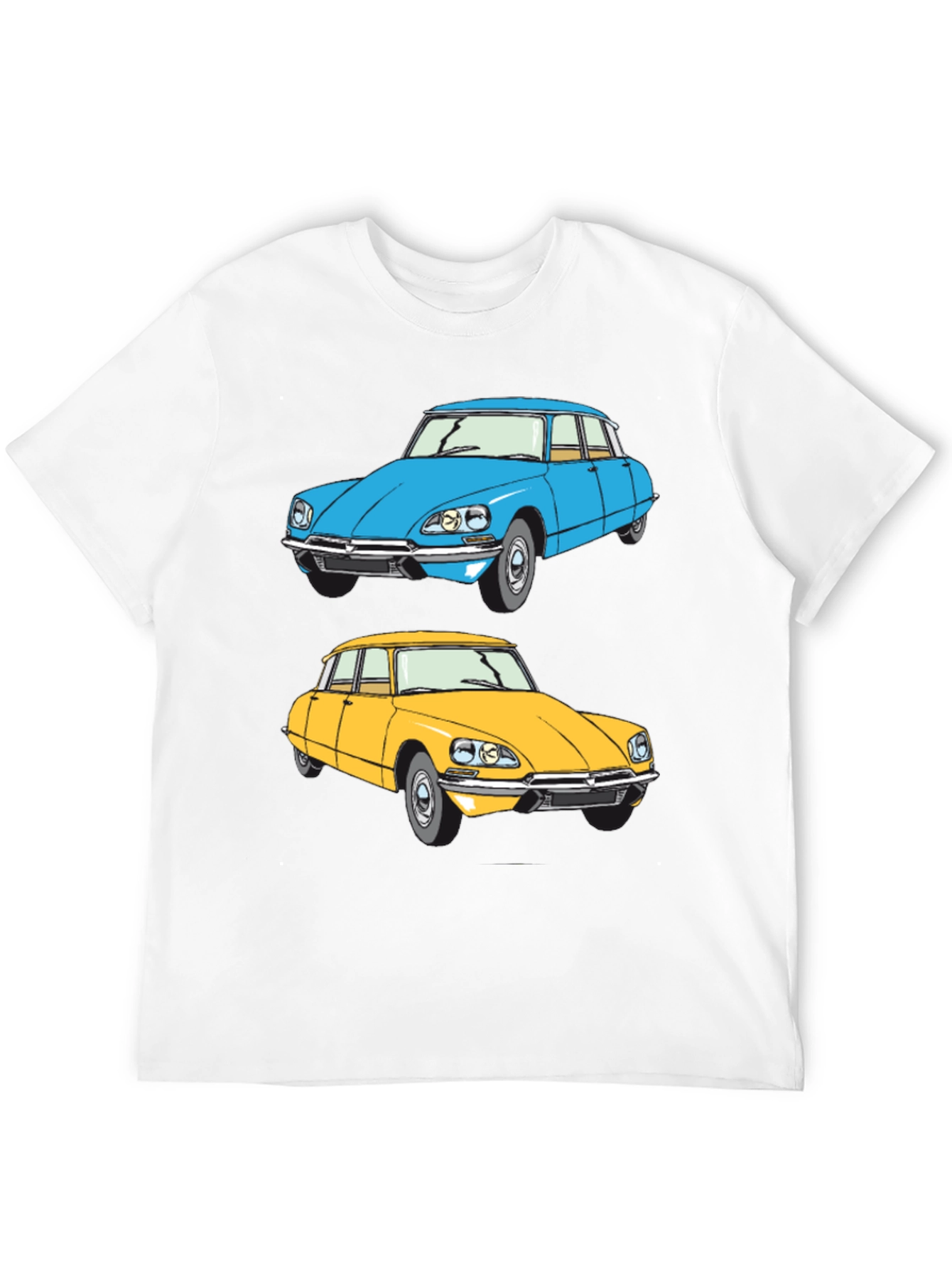 Black Classic Car Graphic Tee - Retro Style view 12