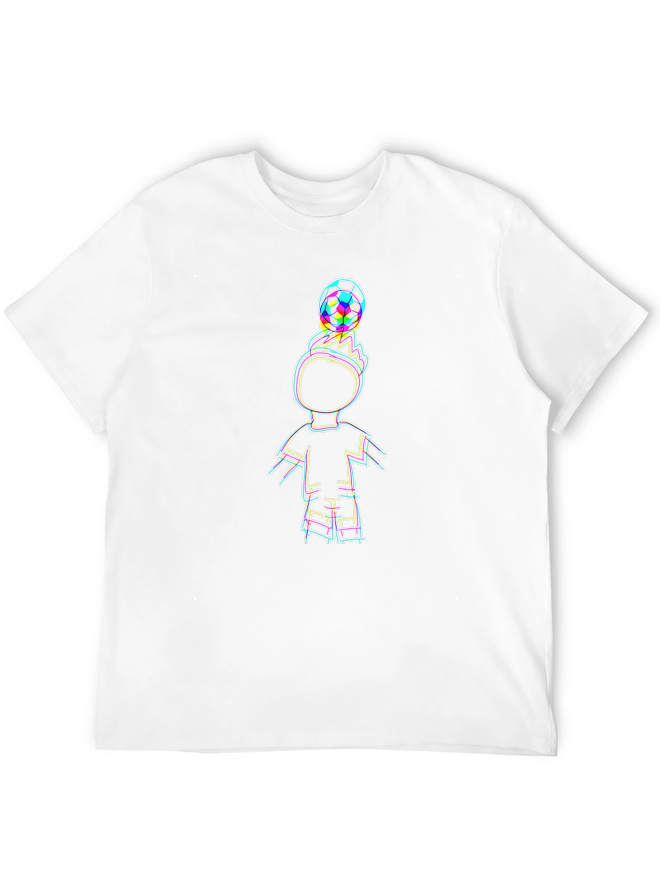 Black Funky Kid with Ball T-Shirt view 12