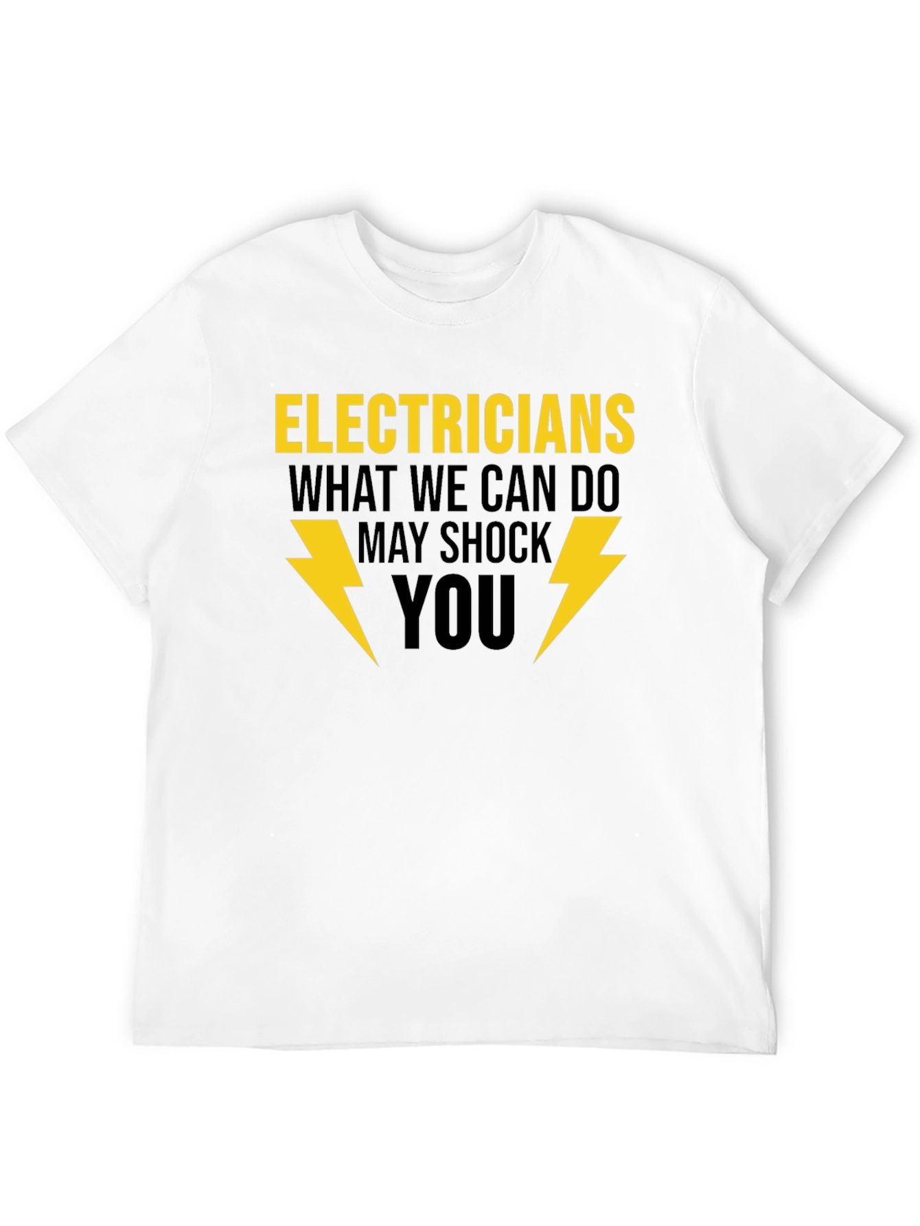Black Electricians May Shock You T-Shirt view 12