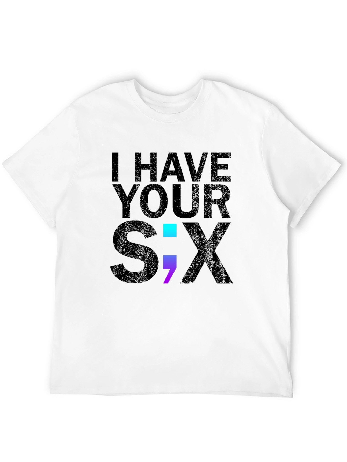 Black I Have Your Six T-Shirt, Support Graphic Tee view 12