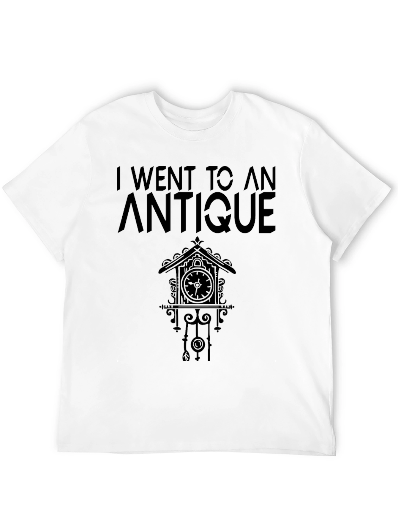 Black Antique Store Humor Graphic T-Shirt view 12