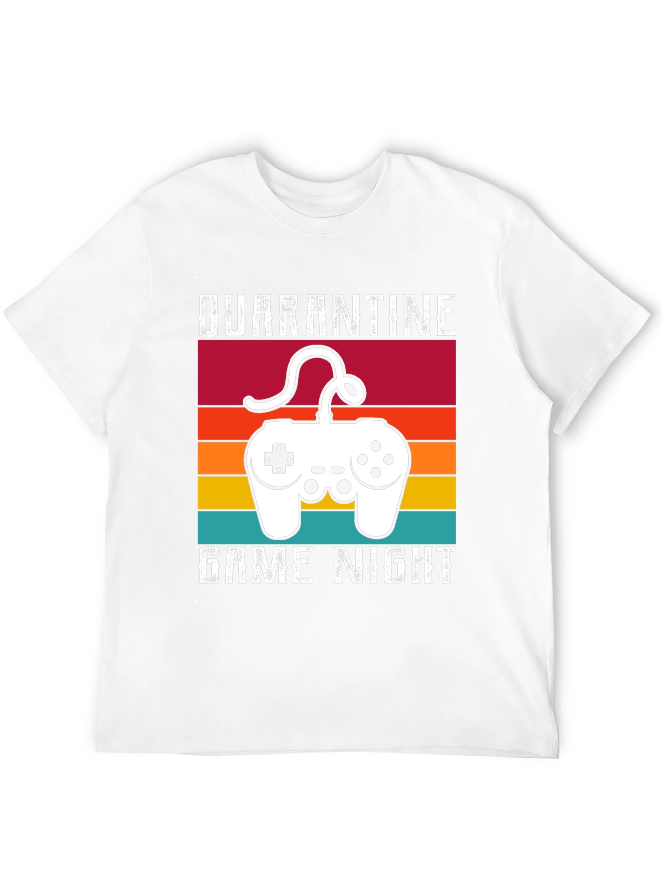 Black Quarantine Game Night Graphic T-Shirt view 12