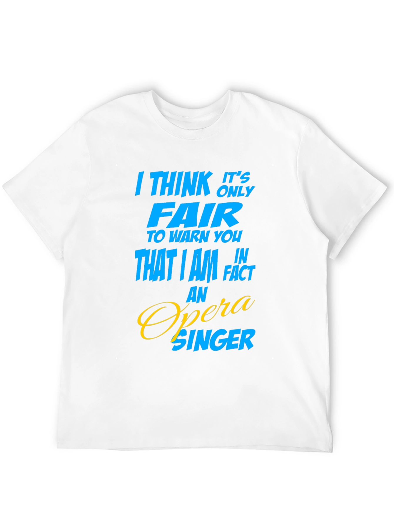 Black Opera Singer Graphic T-Shirt - Funny Gift Idea view 12