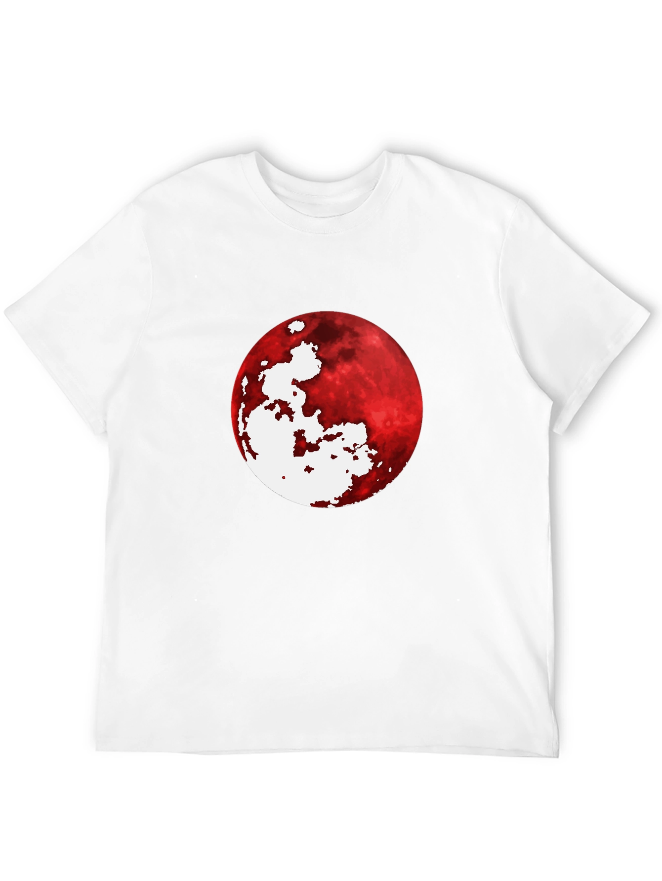 Black Blood Moon Graphic Black T-Shirt - Unique Design view 12