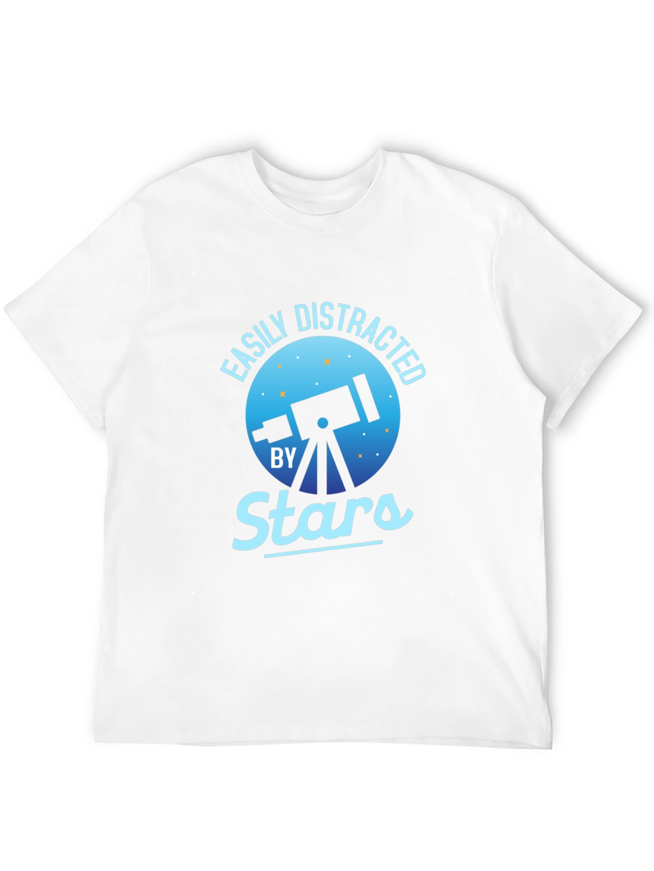 Easily Distracted by Stars Graphic Tee - 12