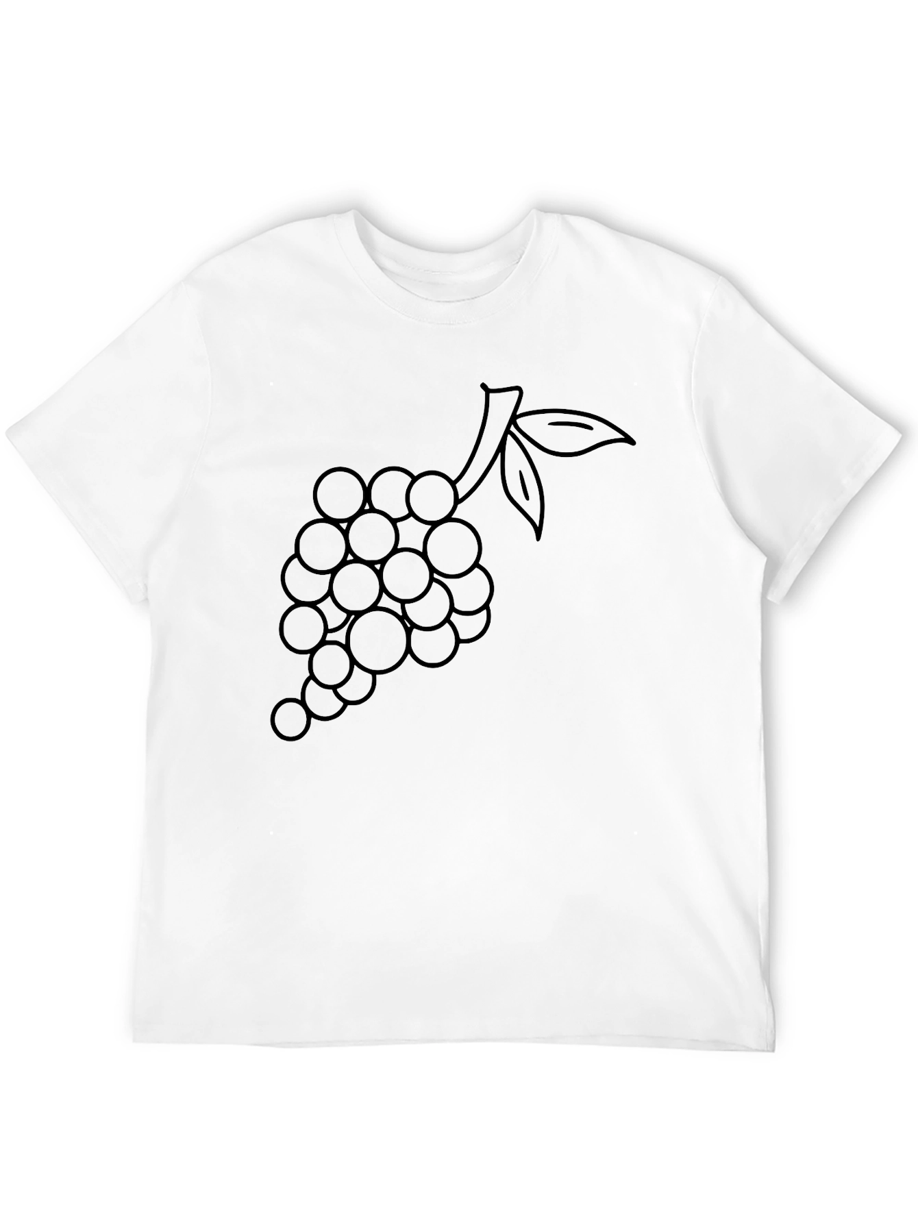 Black Grapes Graphic T-Shirt - Stylish & Comfy view 12