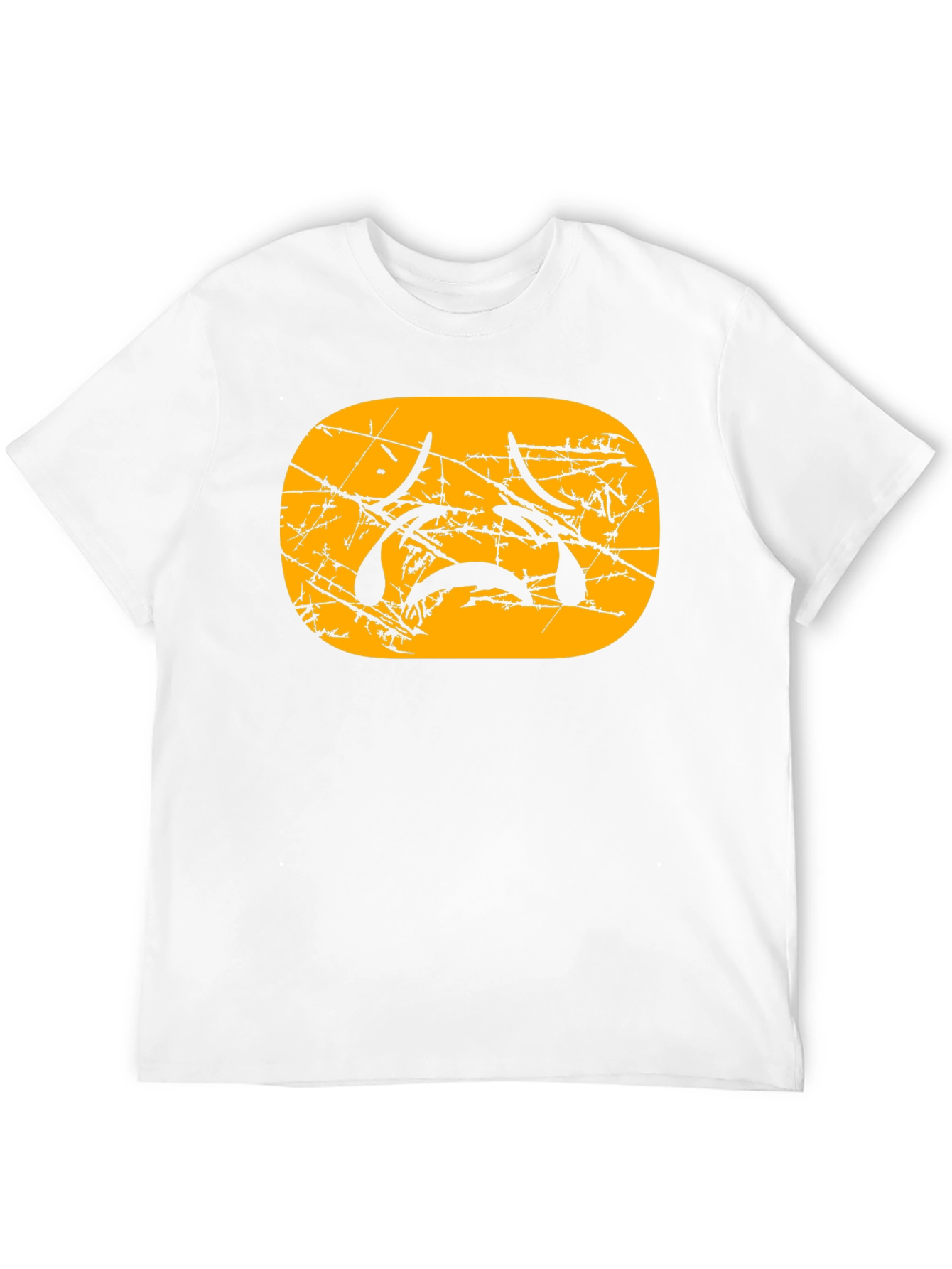 Black Sad Emoji Graphic Tee - Black Cotton Blend view 12