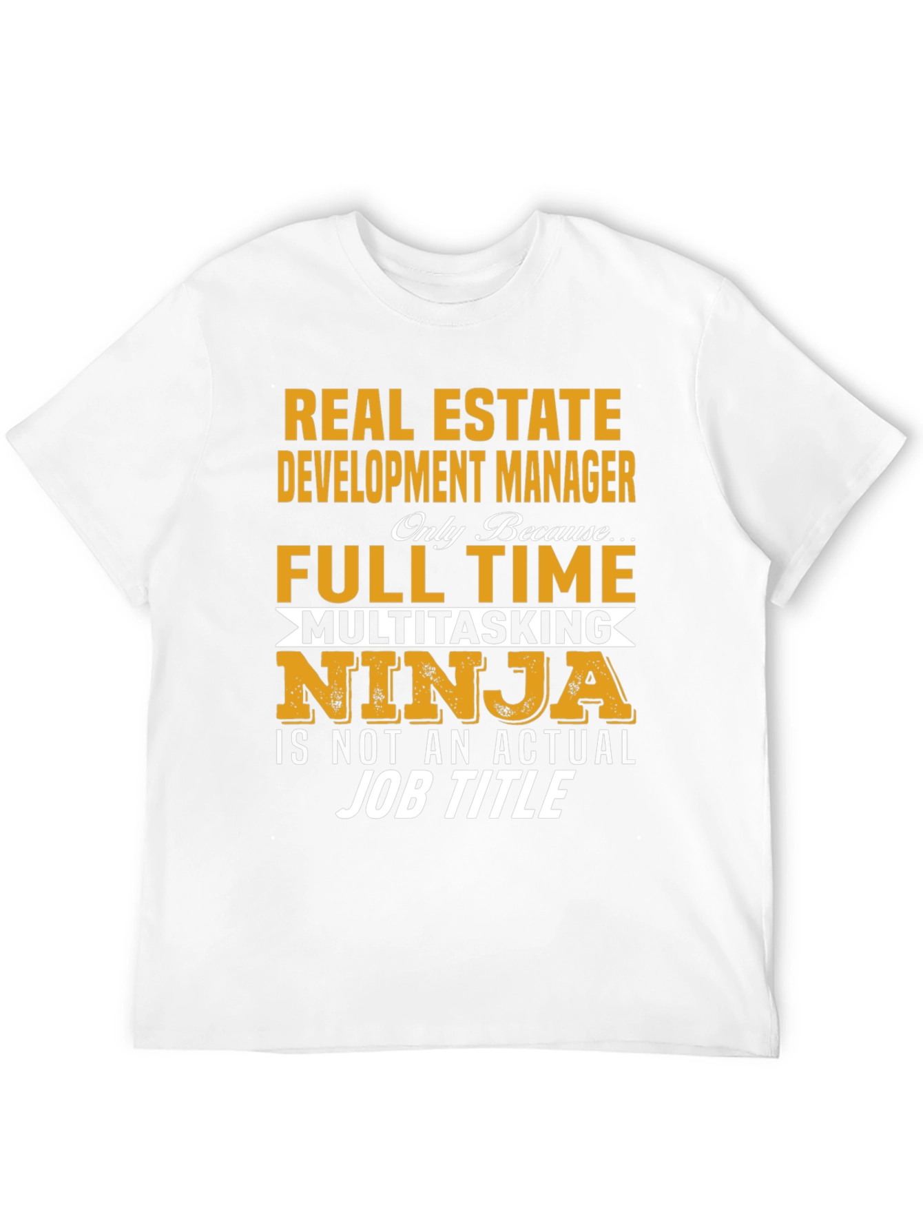 Black Real Estate Development Manager T-Shirt view 12
