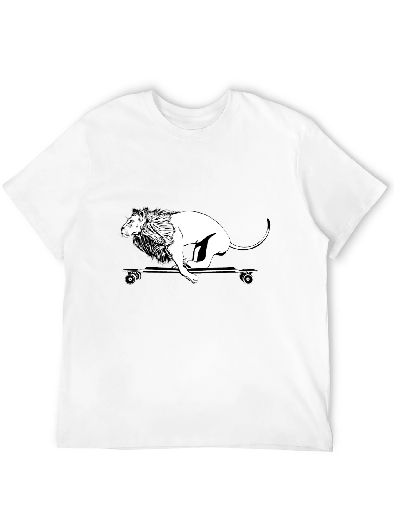 Black Lion Skateboard Graphic Tee view 12
