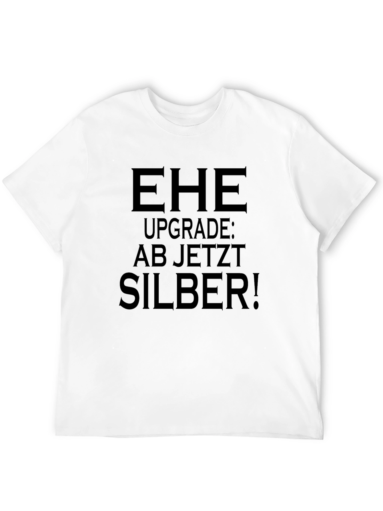 Black EHE Upgrade Silber! Novelty Graphic T-Shirt view 12
