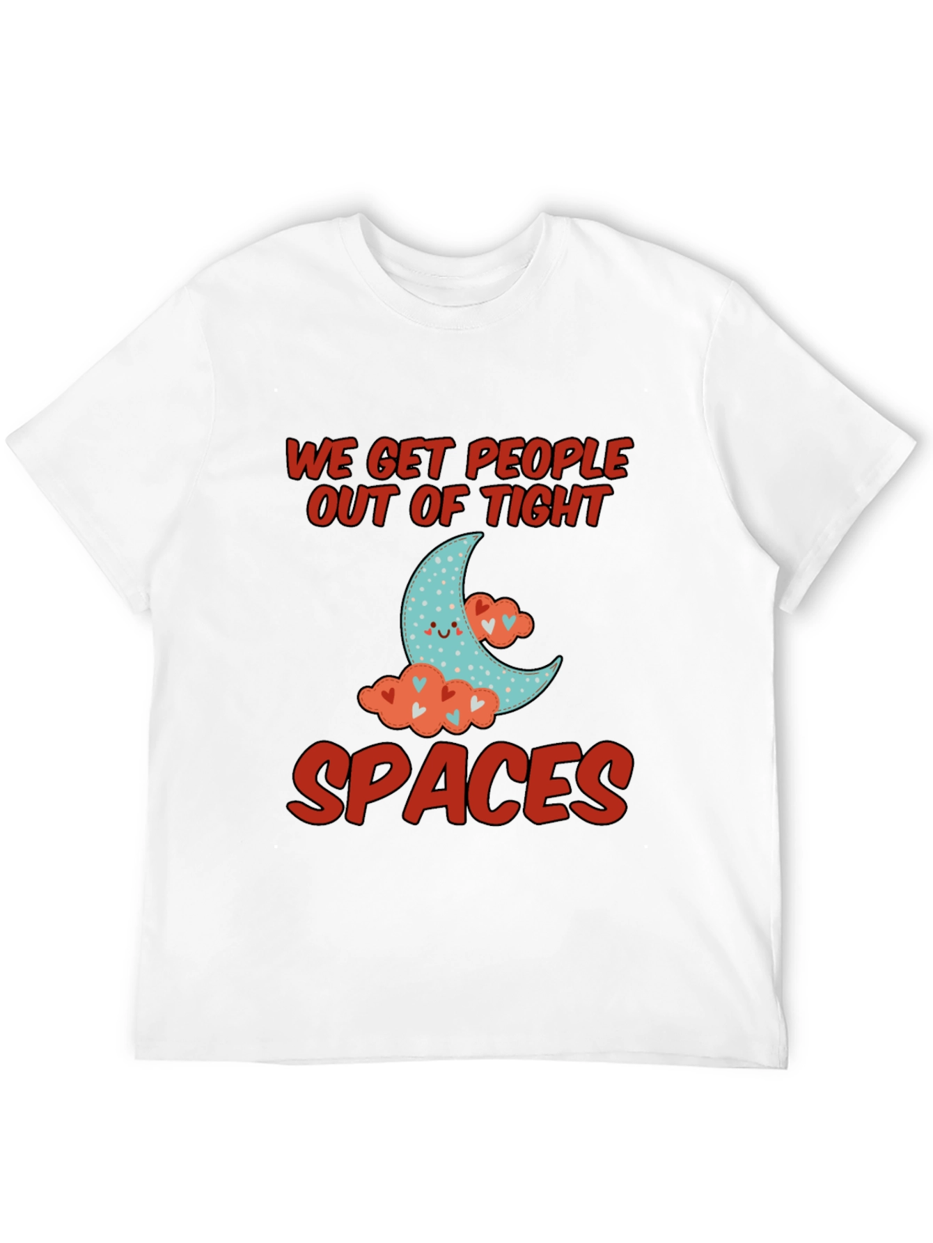 Black Tight Spaces Graphic Tee - Comfortable Fit view 12