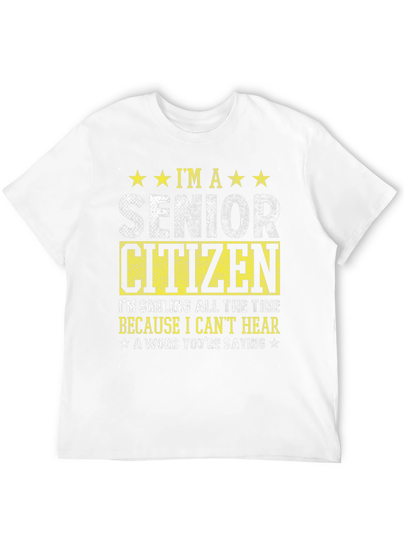 Black Senior Citizen Humorous T-Shirt view 12