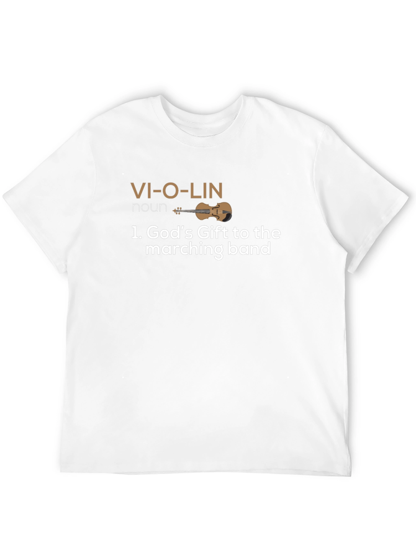 Black Violin Definition Funny Black T-Shirt view 12
