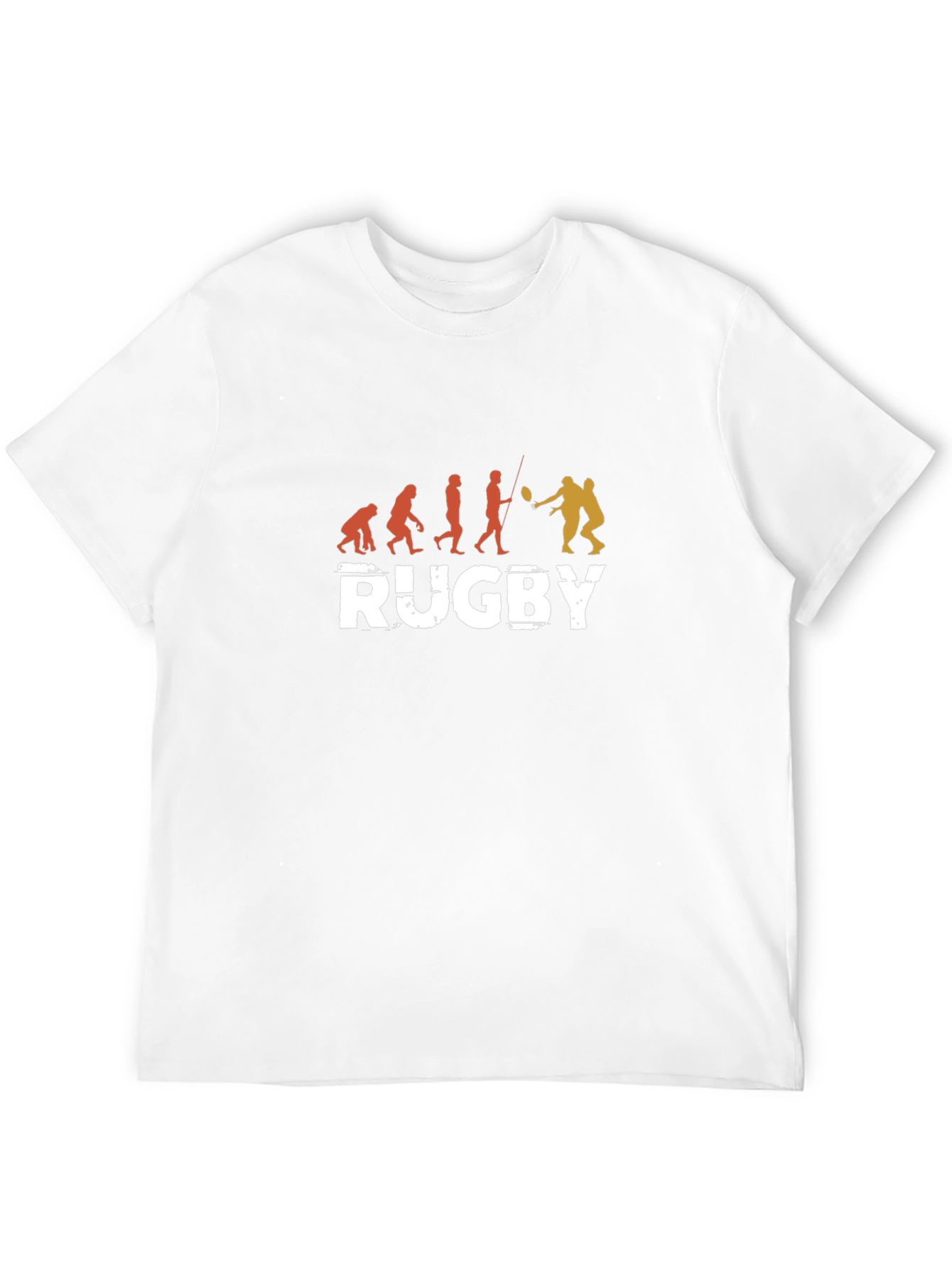 Black Rugby Evolution T-Shirt - Black Cotton Tee view 12