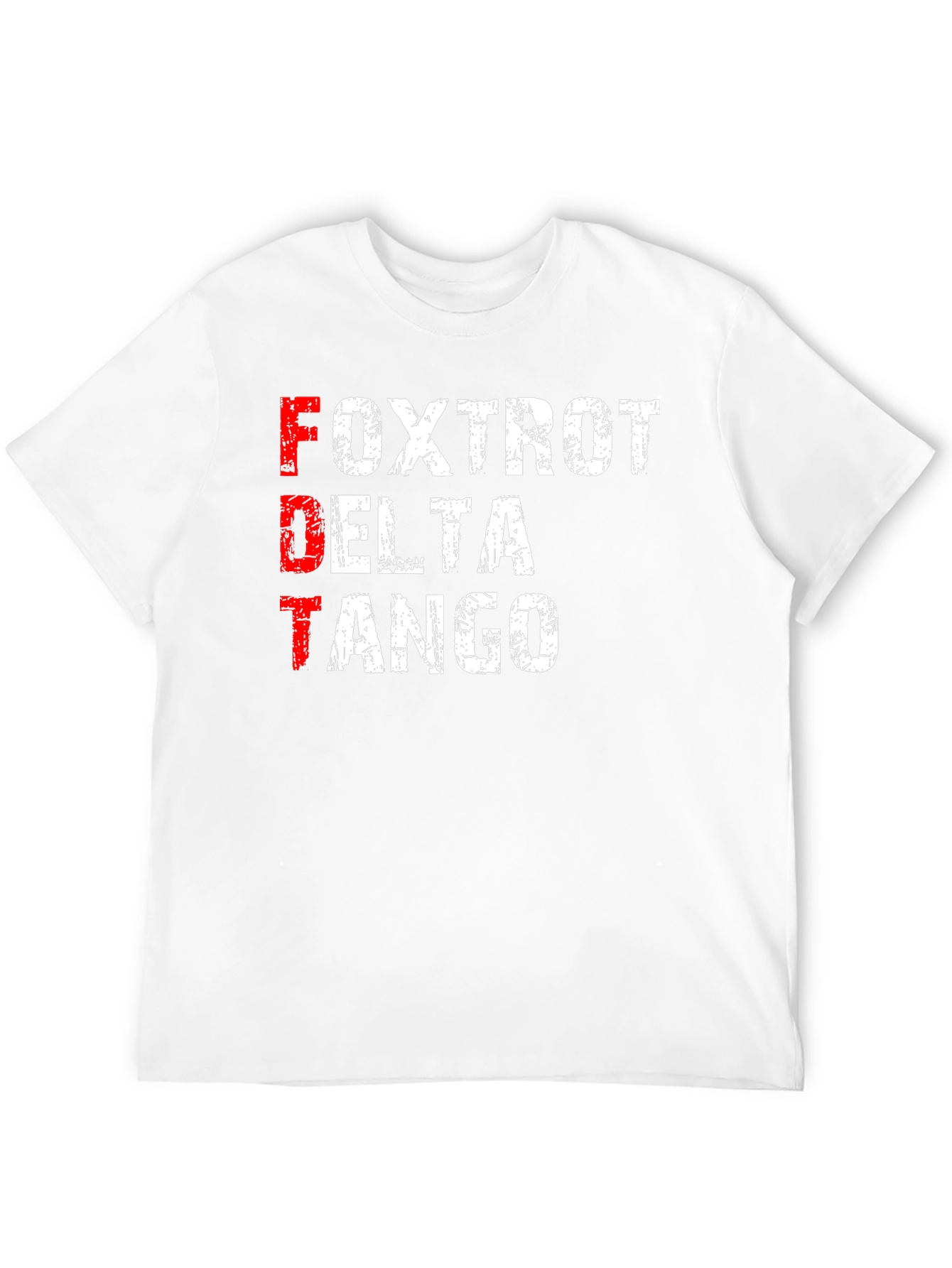Black FDT Foxtrot Delta Tango Graphic T-Shirt view 12