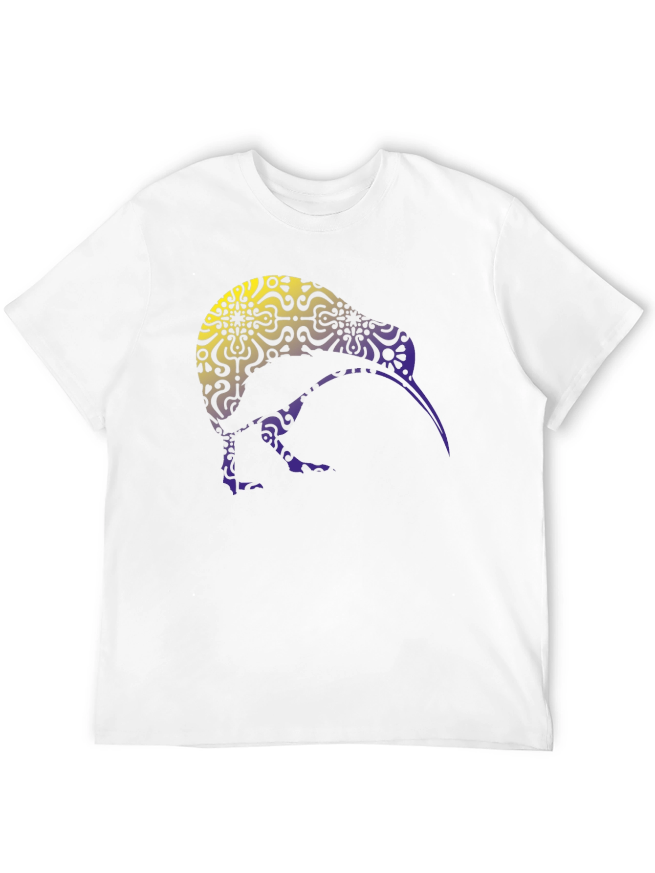 Black Kiwi Bird Graphic Tee - Stylish Men's Black T-Shirt view 12